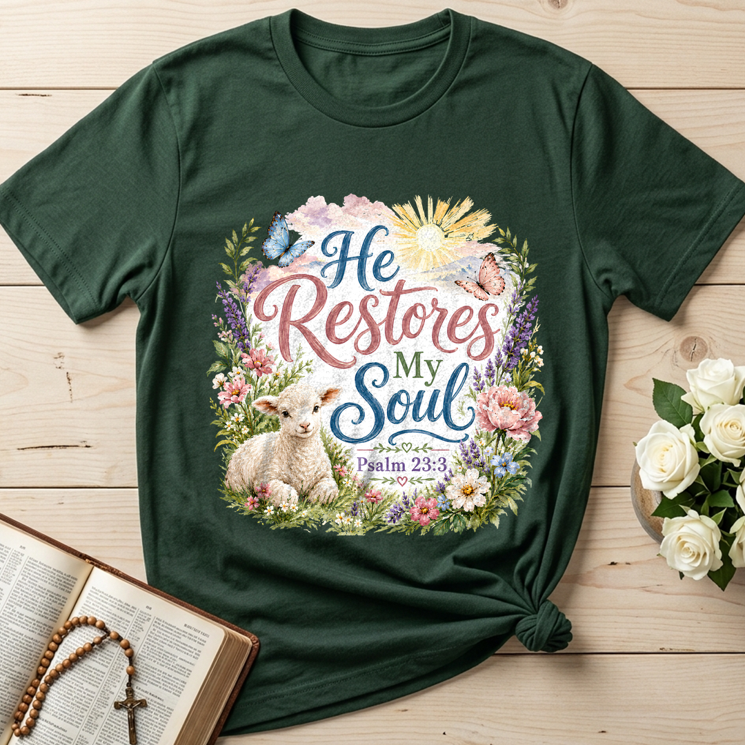 He Restores My Soul Psalm 23.3 09