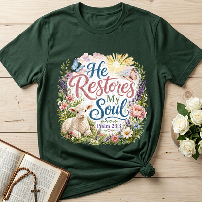 He Restores My Soul Psalm 23.3 09