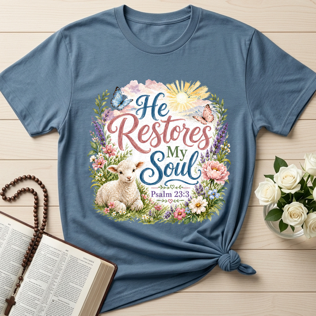 He Restores My Soul Psalm 23.3 09