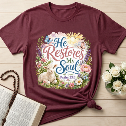 He Restores My Soul Psalm 23.3 09