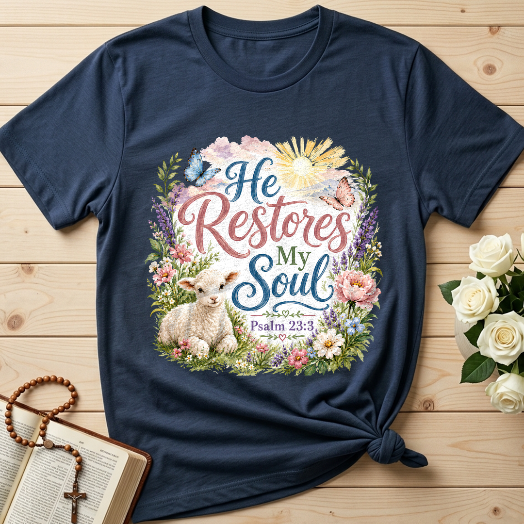 He Restores My Soul Psalm 23.3 09