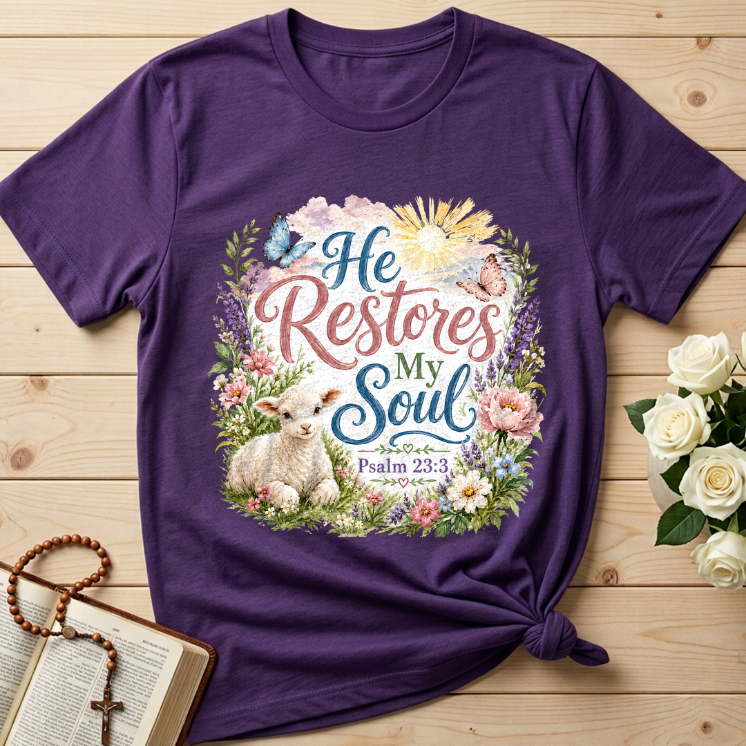 He Restores My Soul Psalm 23.3 09