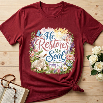 He Restores My Soul Psalm 23.3 09