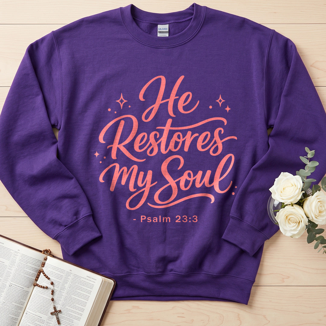 He Restores My Soul Psalm 23.3 10