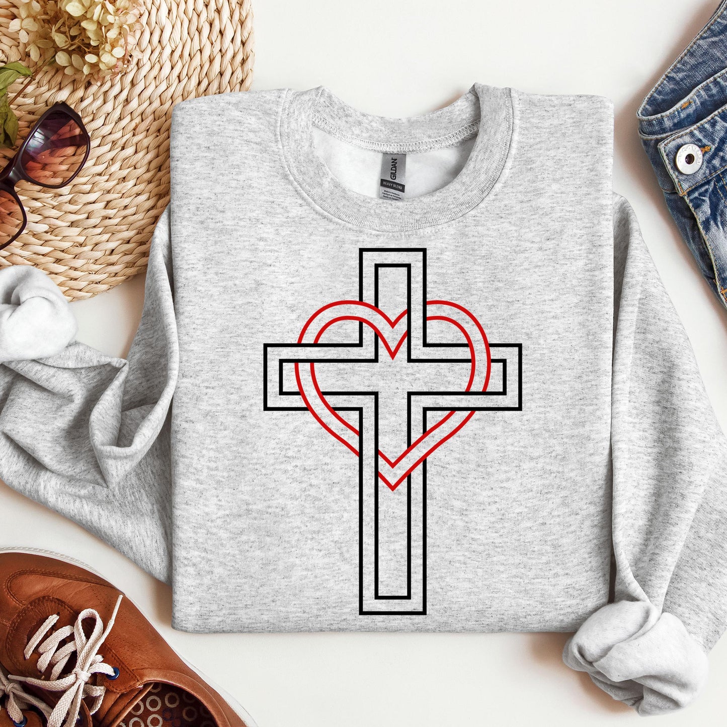 heart cross 07