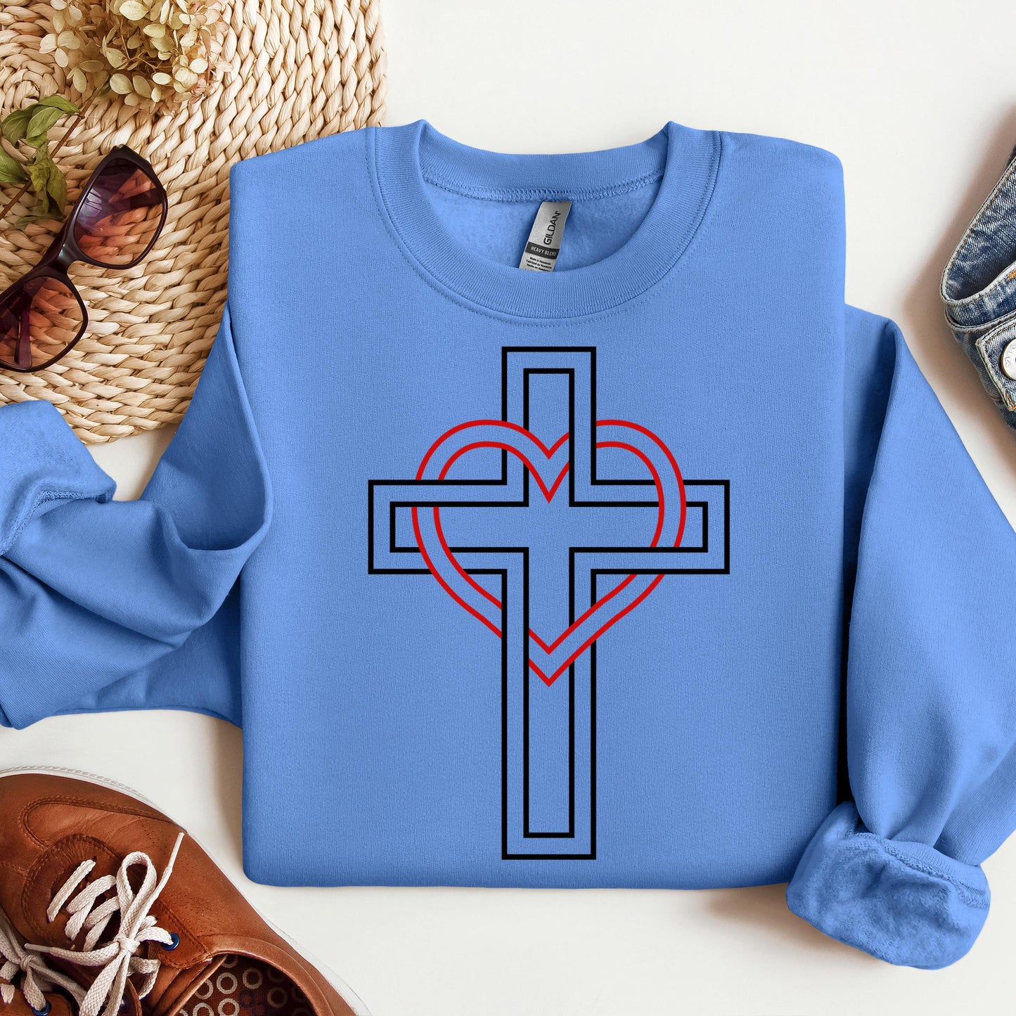 heart cross 07