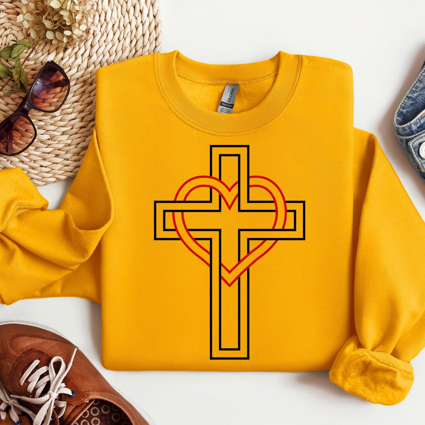 heart cross 07