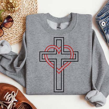 heart cross 07