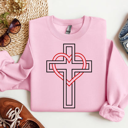 heart cross 07