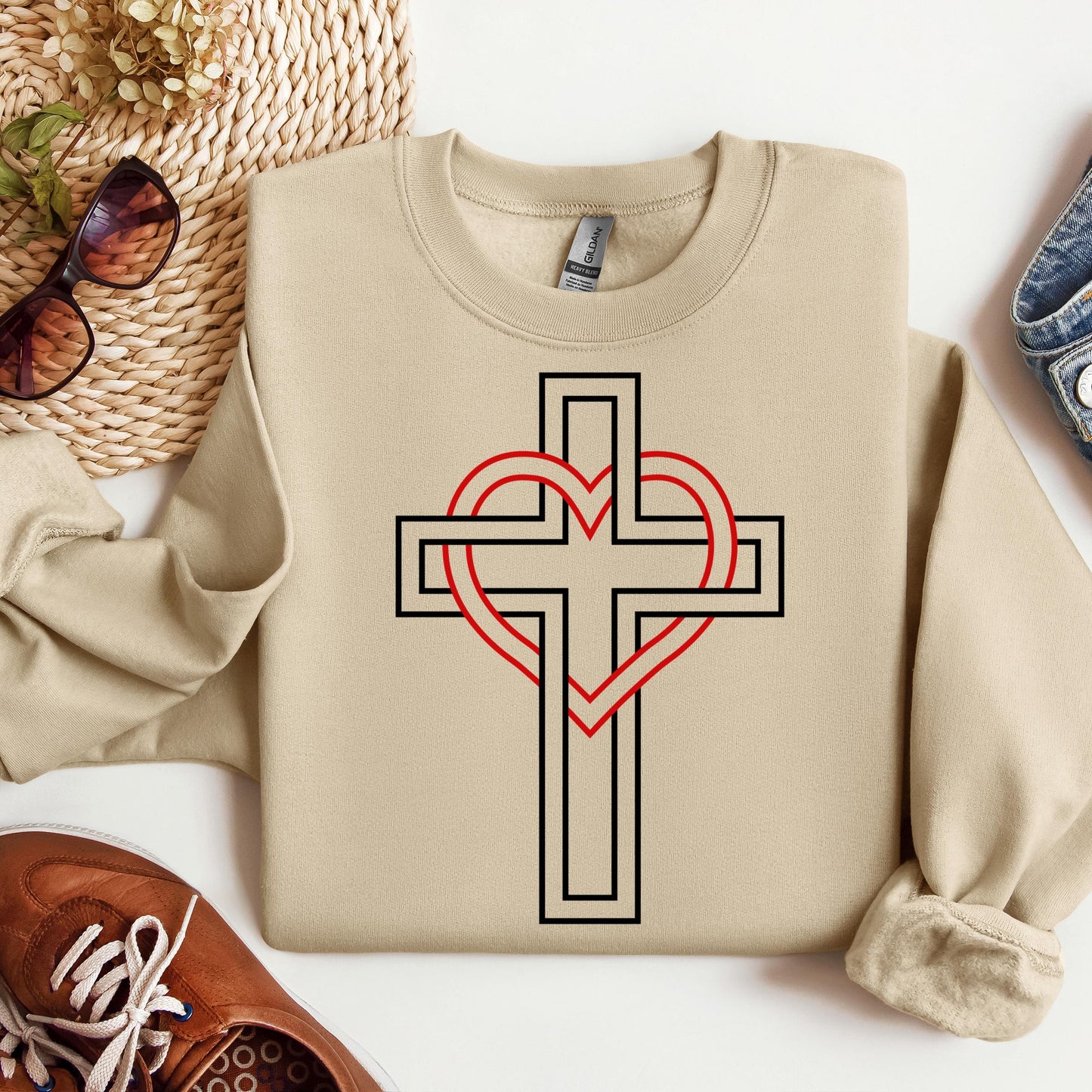 heart cross 07