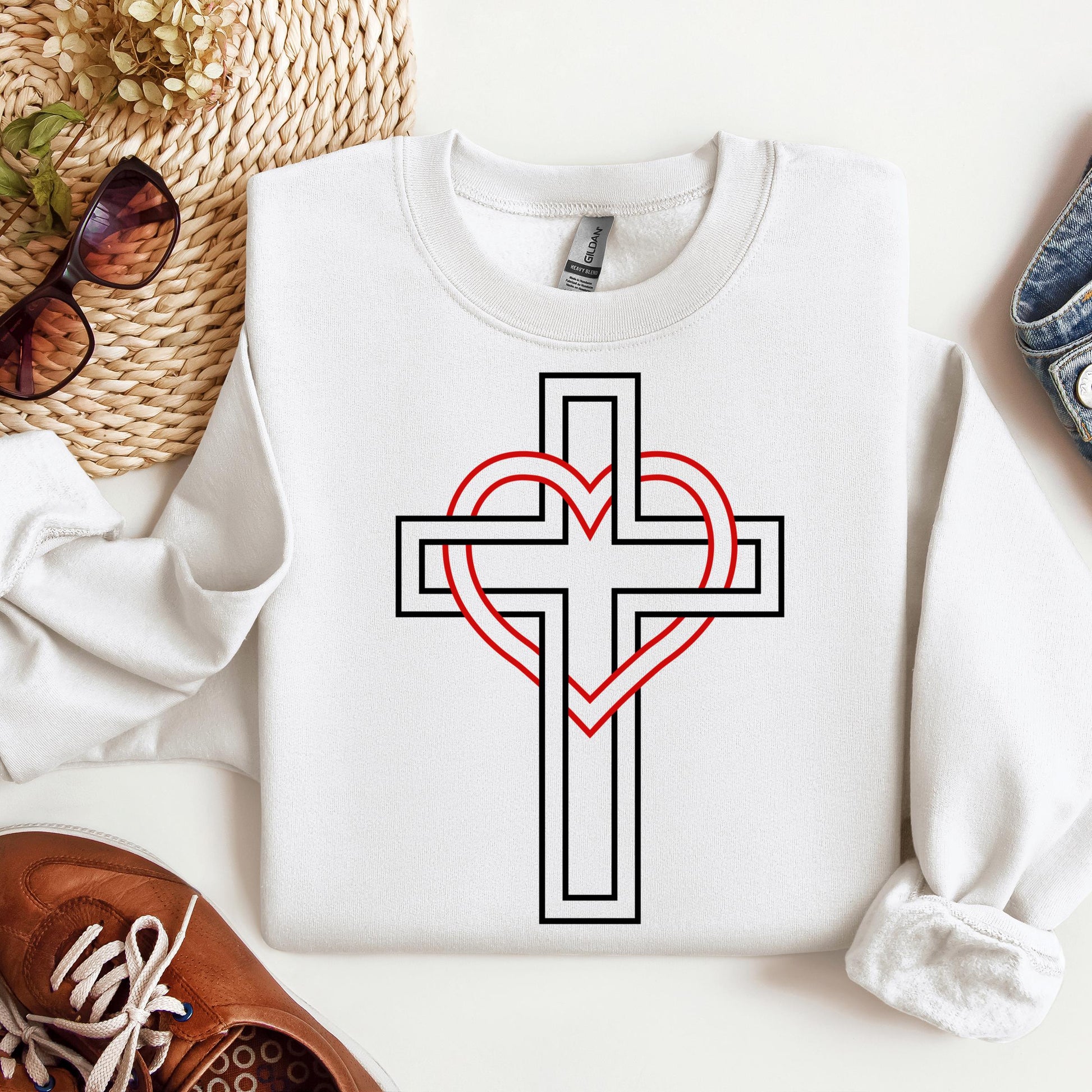 heart cross 07
