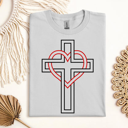 heart cross 07