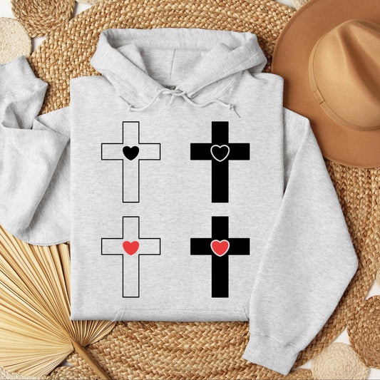 heart cross 10