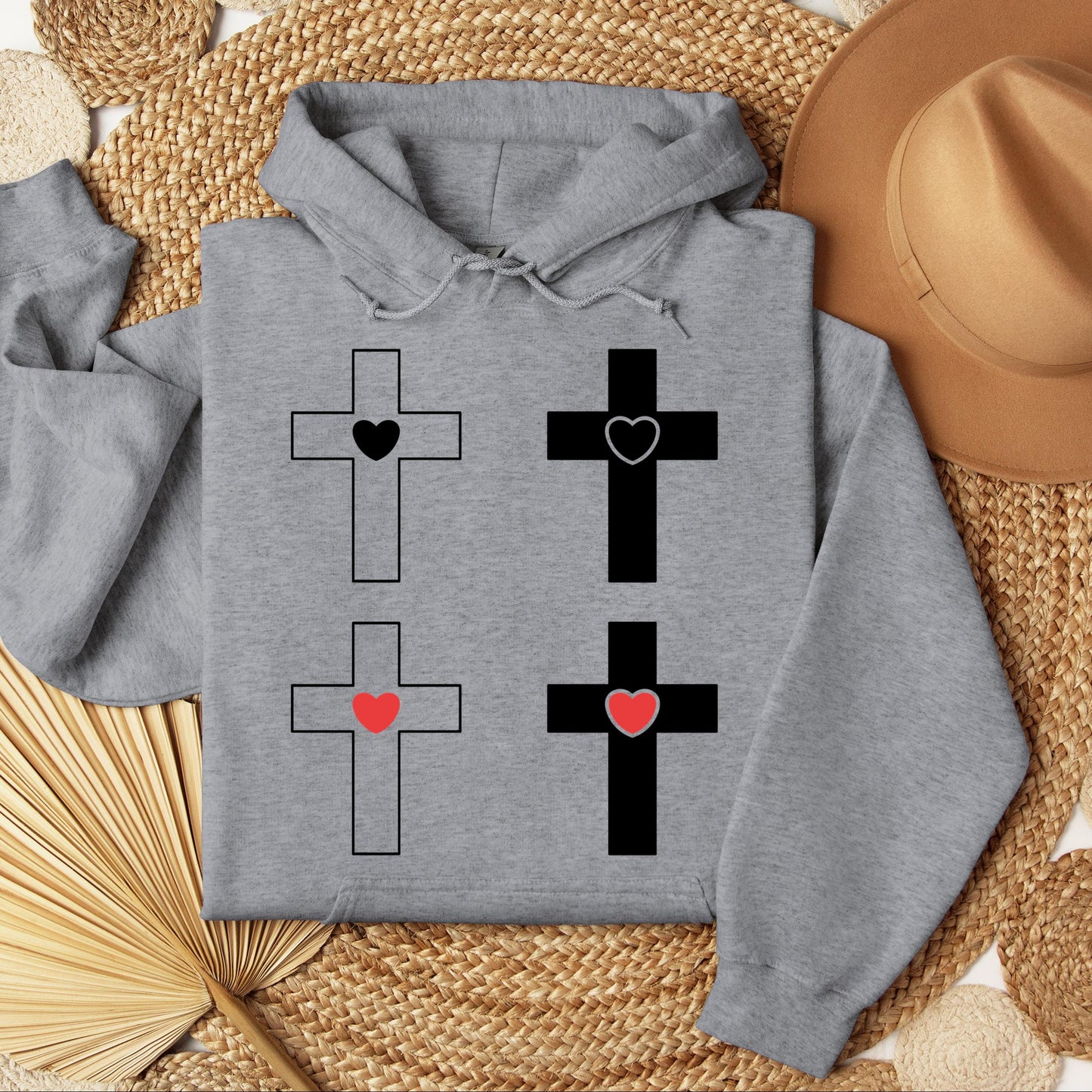 heart cross 10