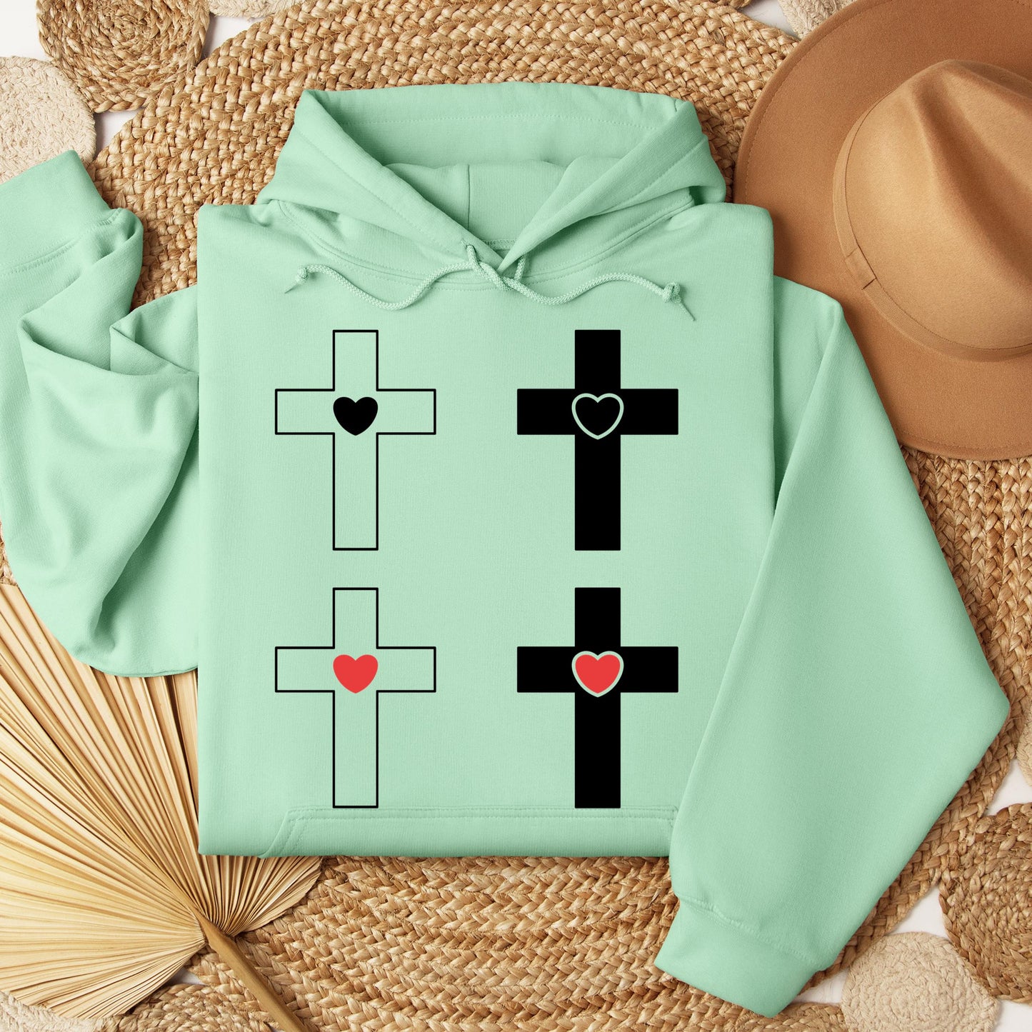 heart cross 10