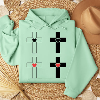 heart cross 10
