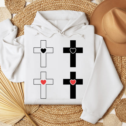 heart cross 10