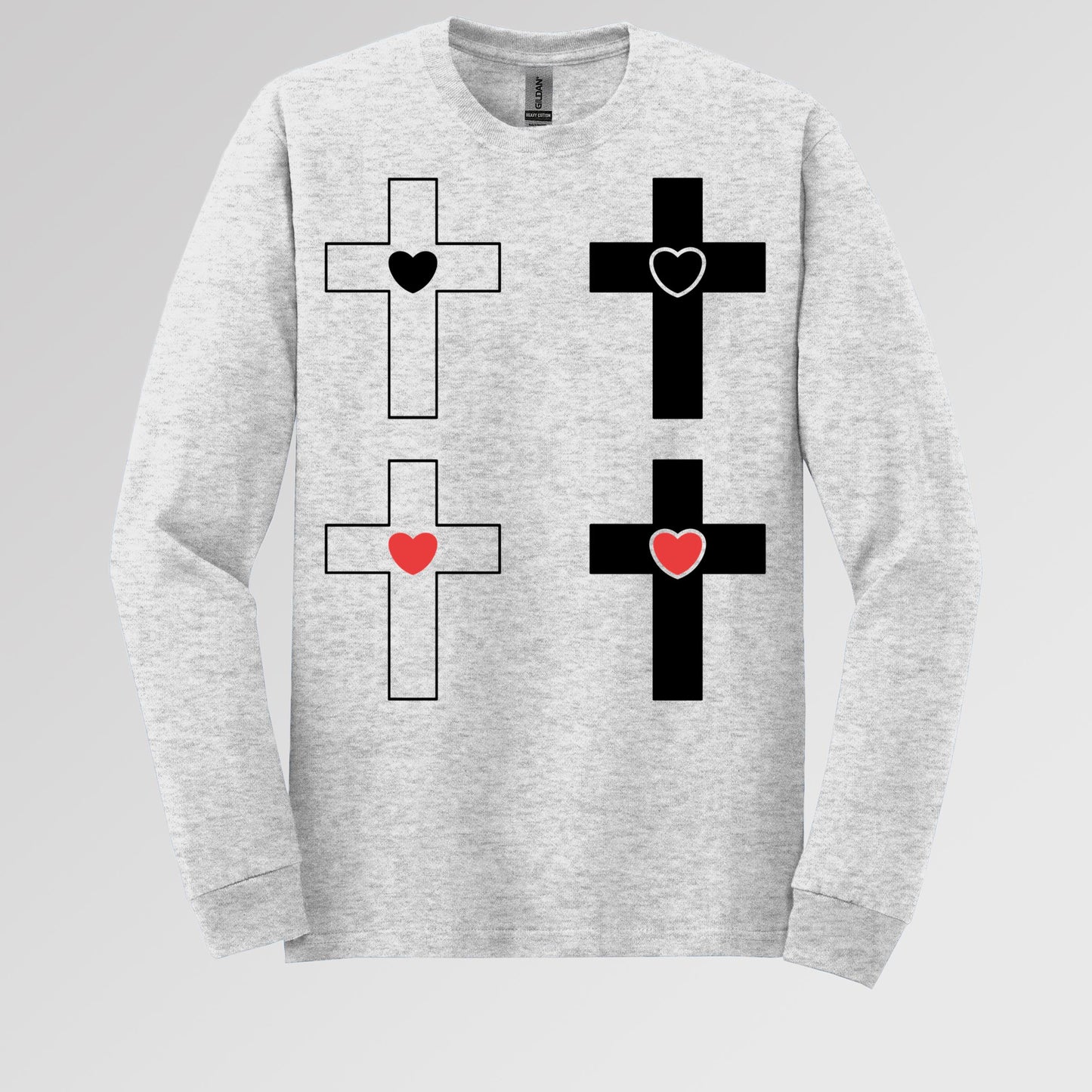 heart cross 10