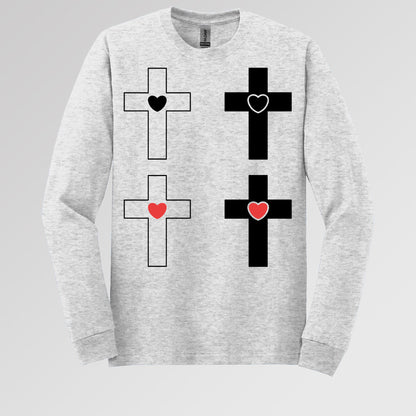 heart cross 10