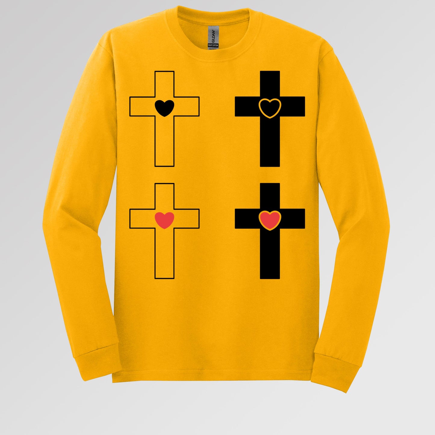 heart cross 10