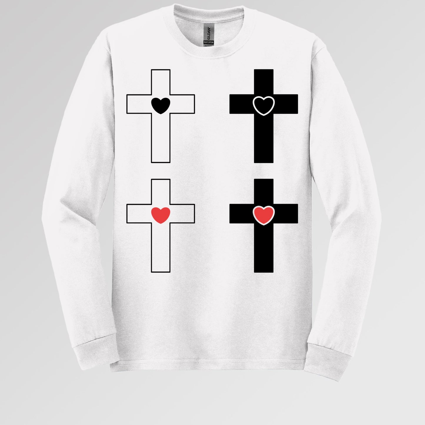 heart cross 10