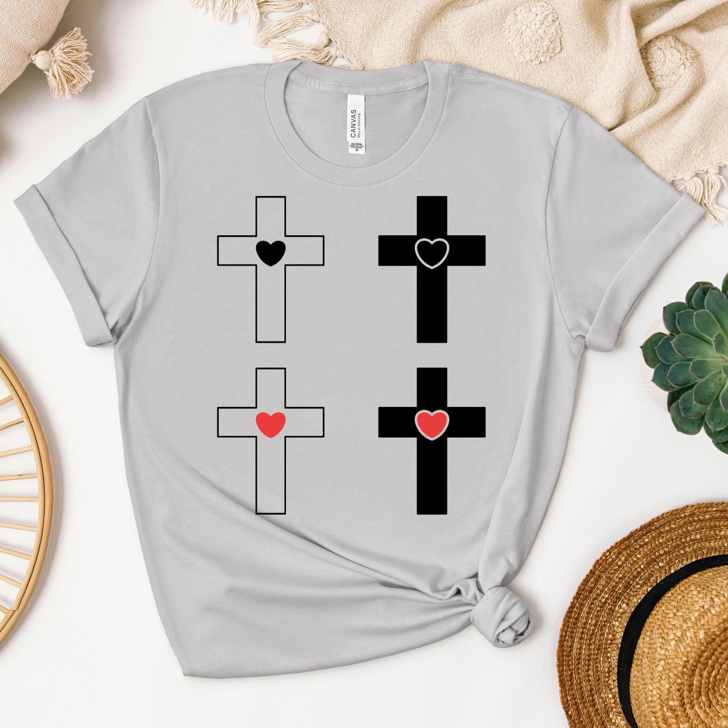 heart cross 10