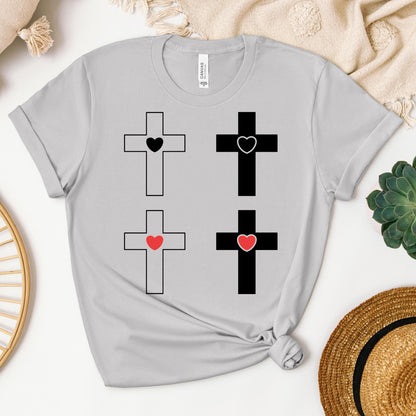 heart cross 10
