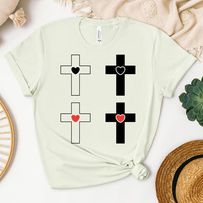 heart cross 10