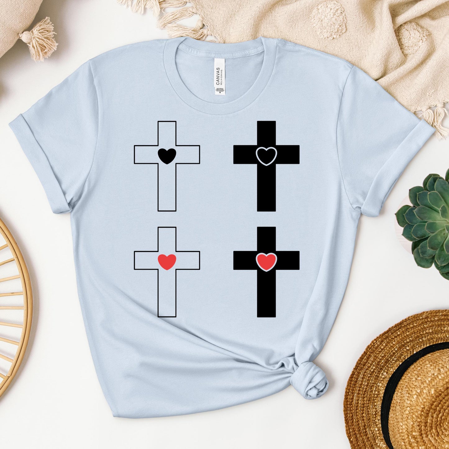 heart cross 10