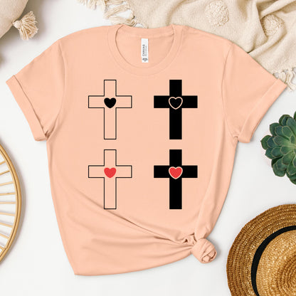 heart cross 10