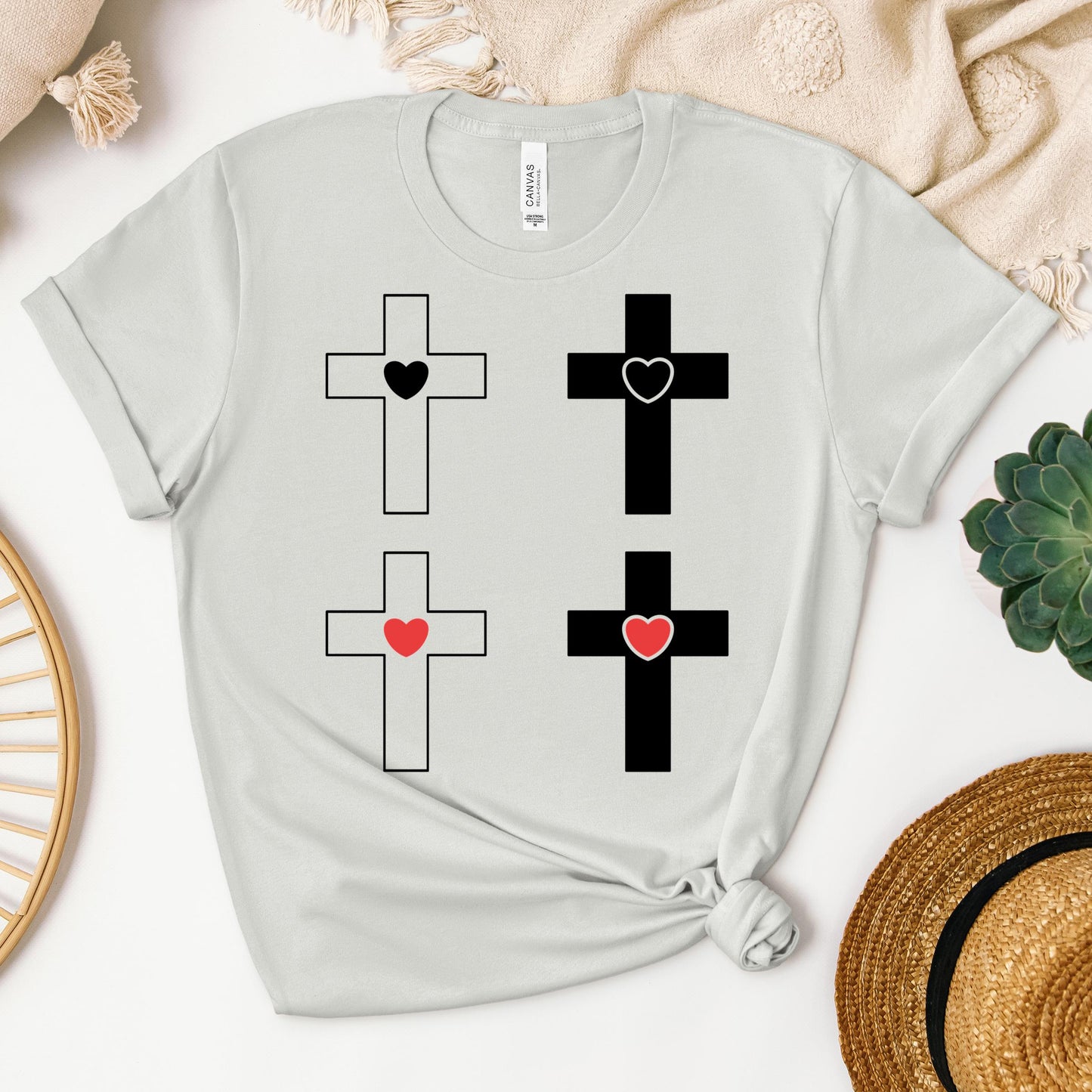 heart cross 10