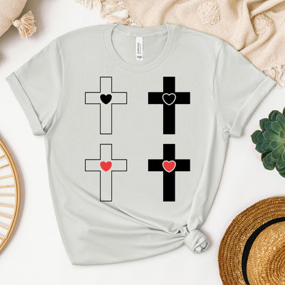 heart cross 10