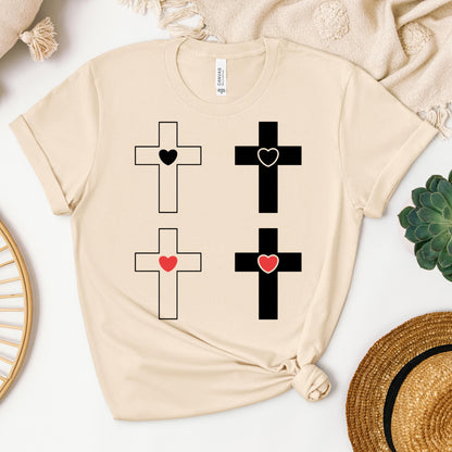 heart cross 10