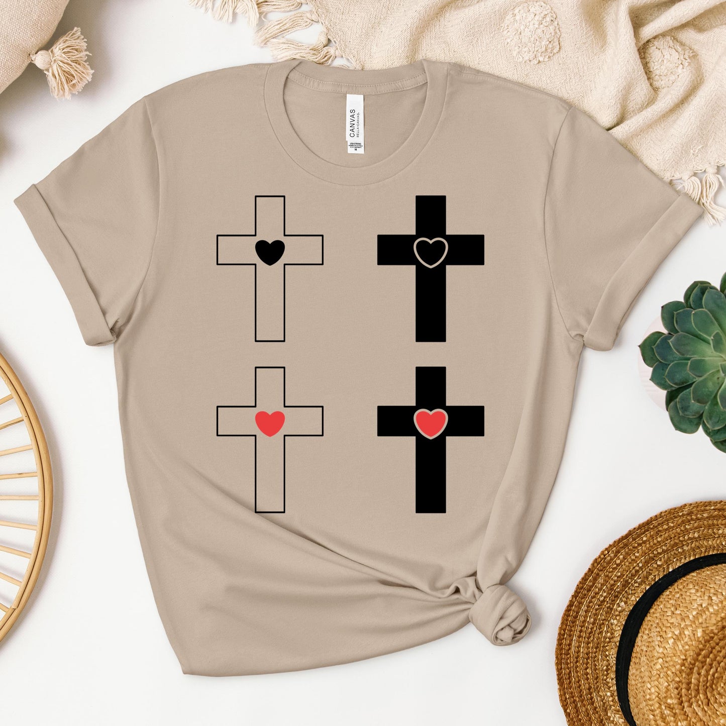 heart cross 10