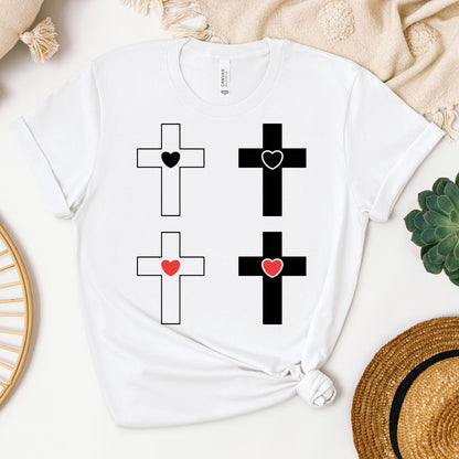 heart cross 10