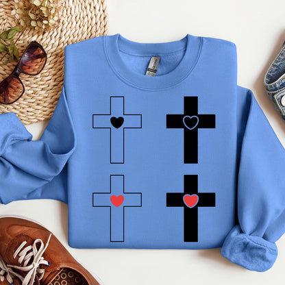 heart cross 10