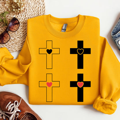 heart cross 10