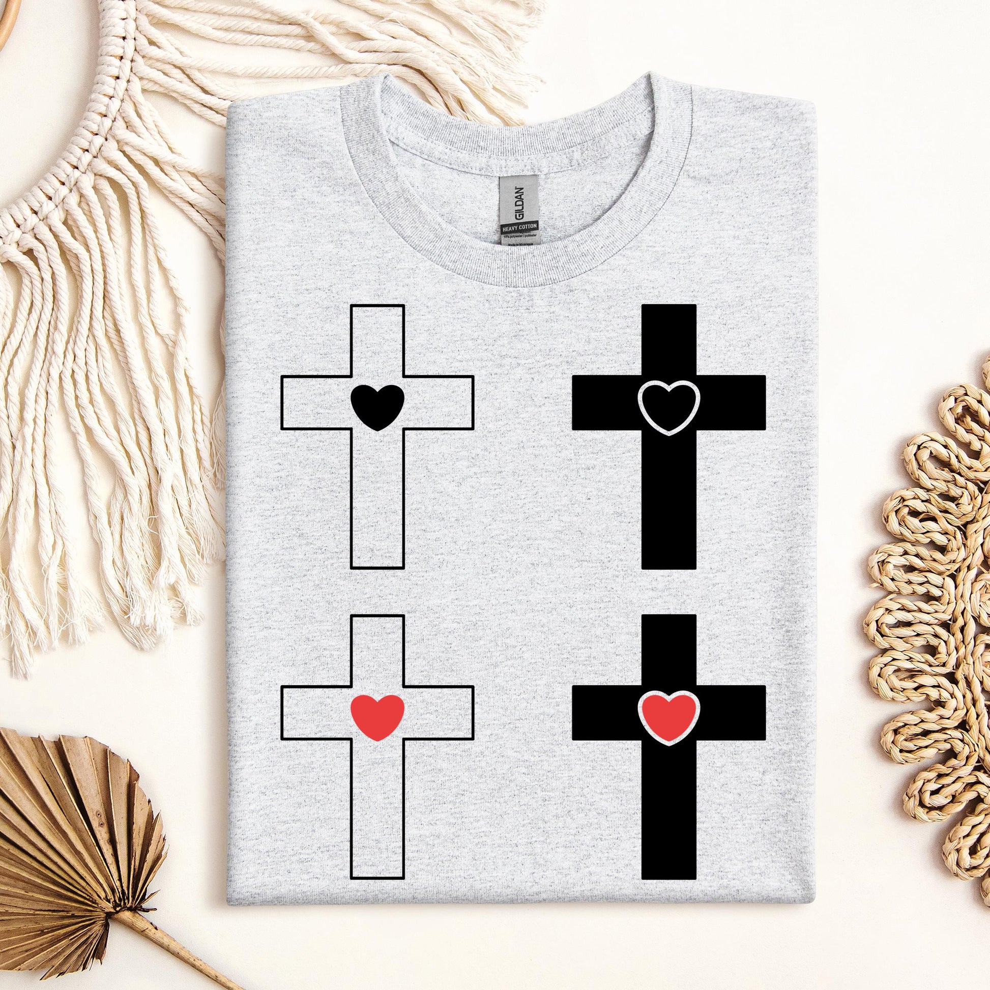 heart cross 10