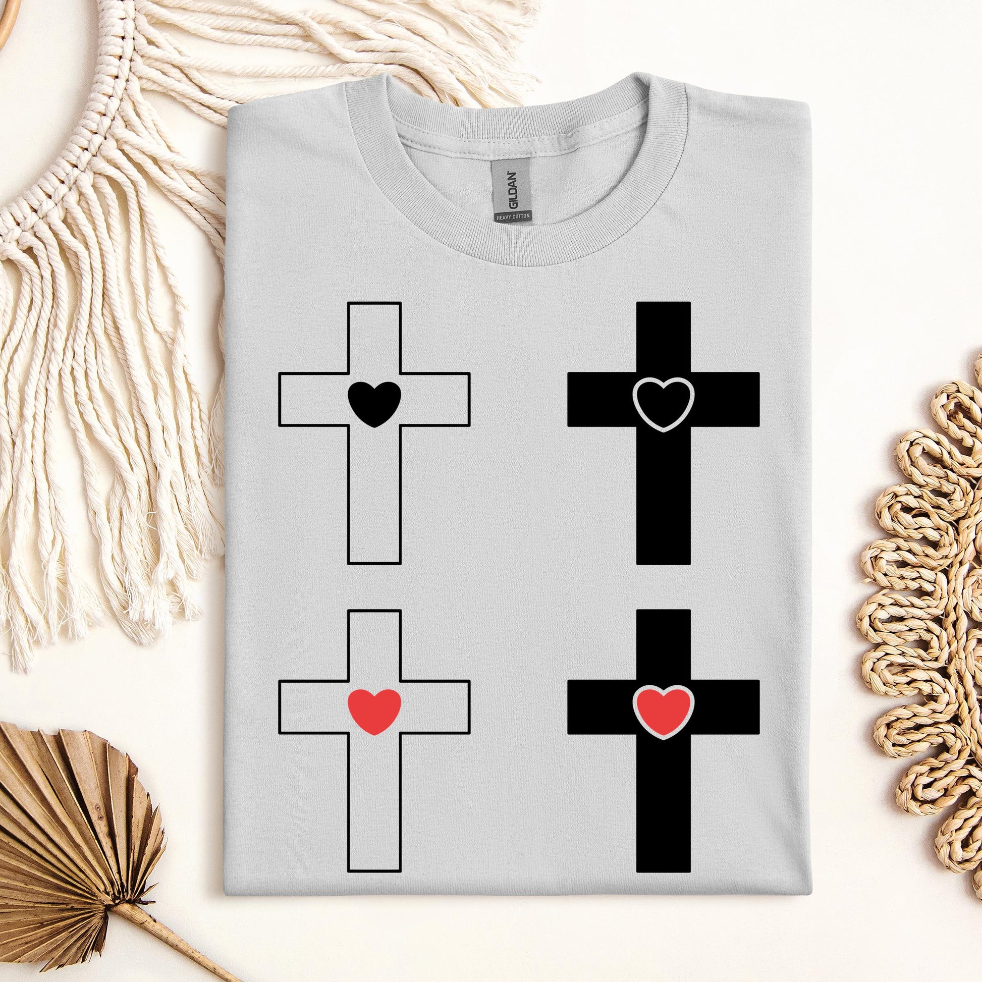 heart cross 10