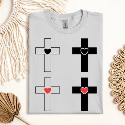 heart cross 10