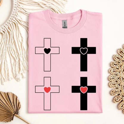 heart cross 10