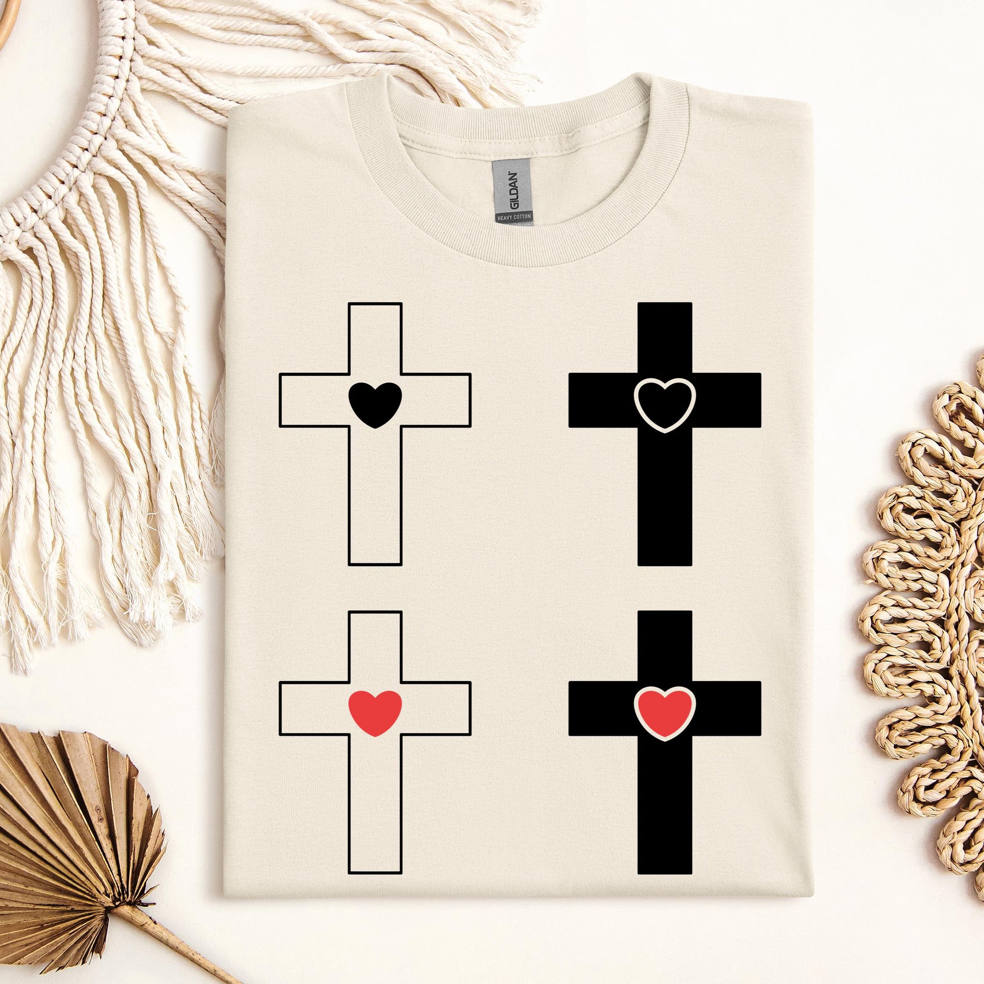 heart cross 10