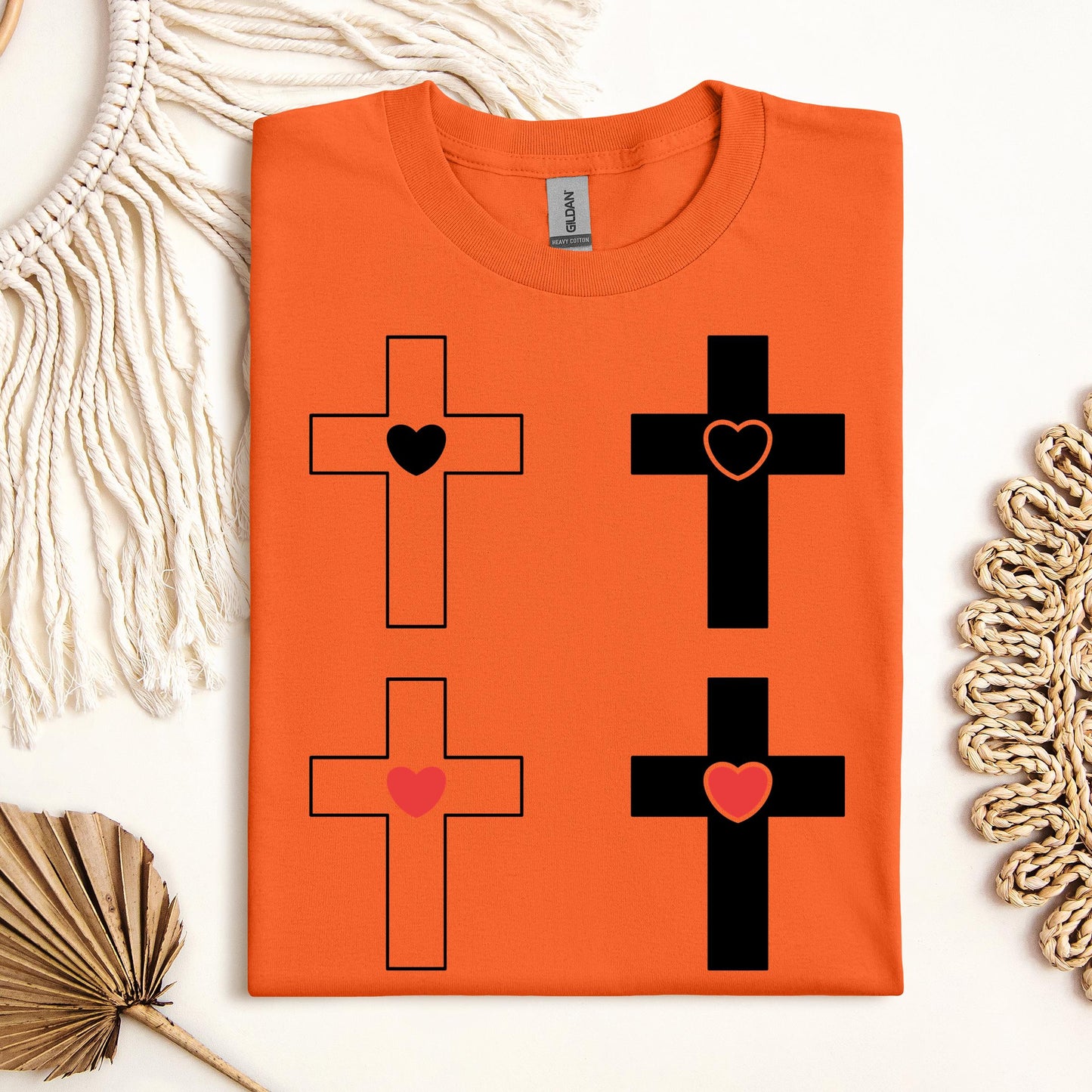 heart cross 10