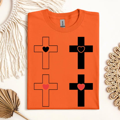 heart cross 10