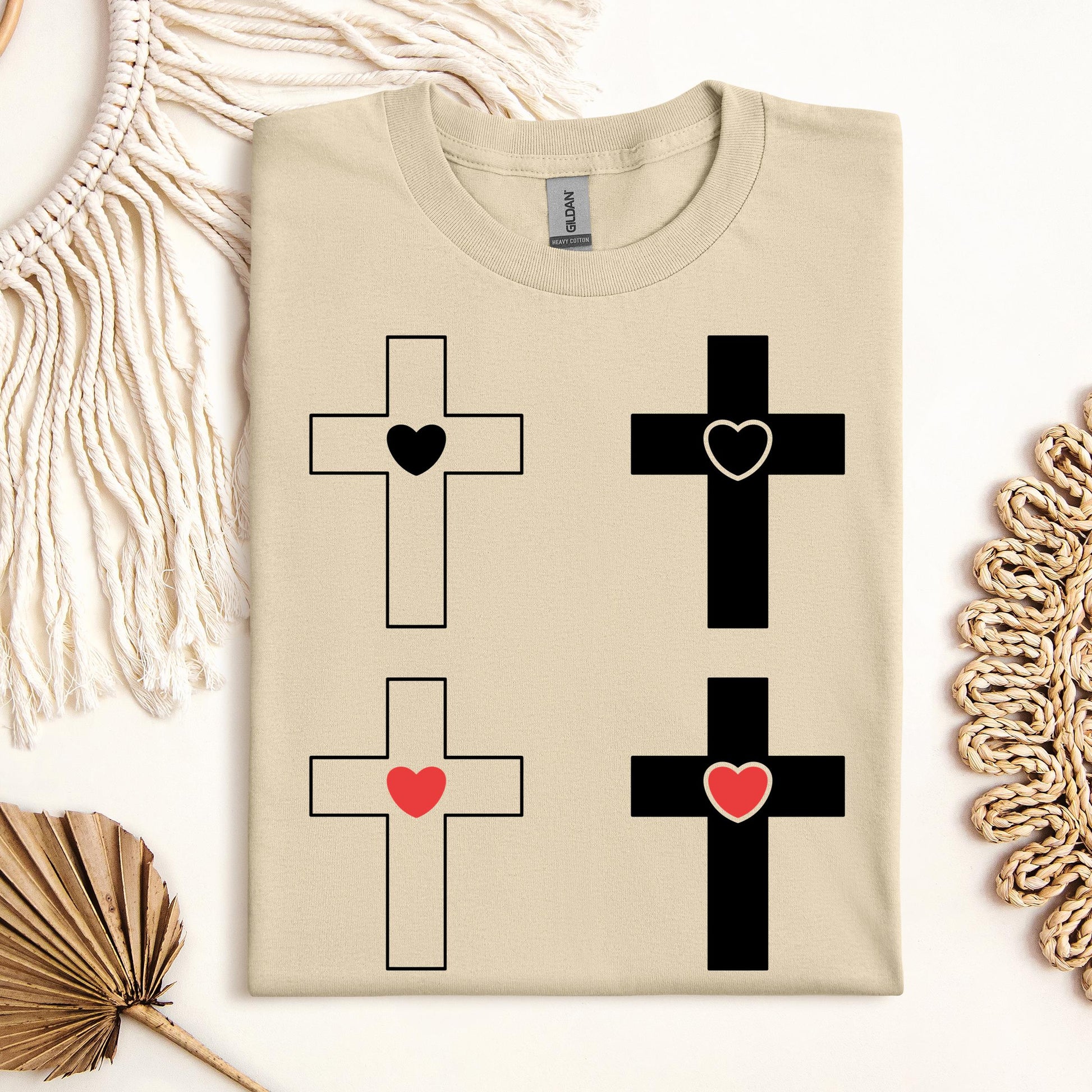 heart cross 10