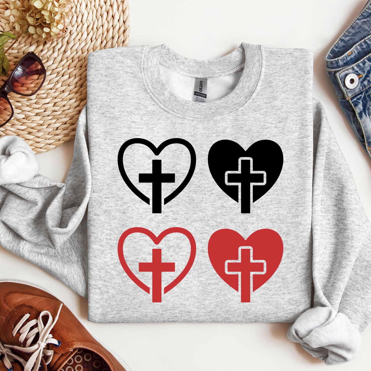 heart cross 11