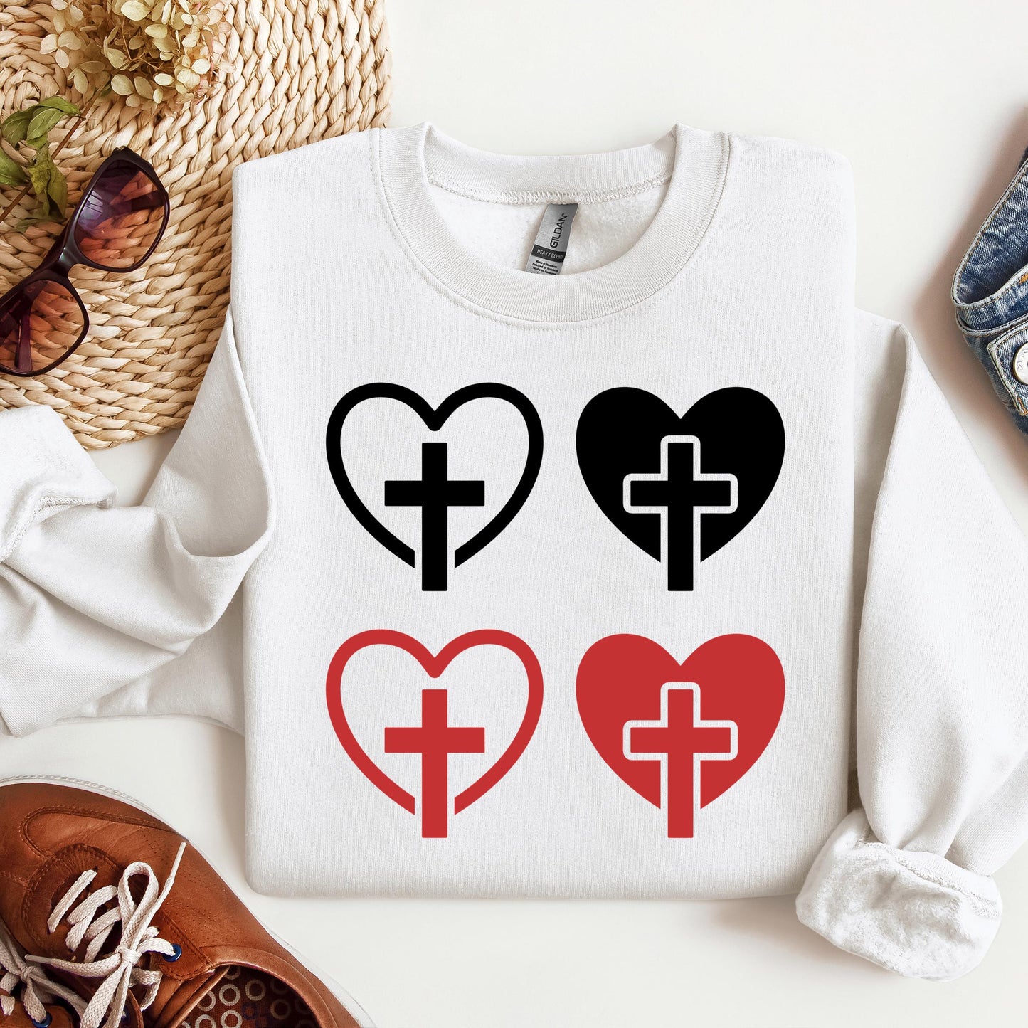 heart cross 11