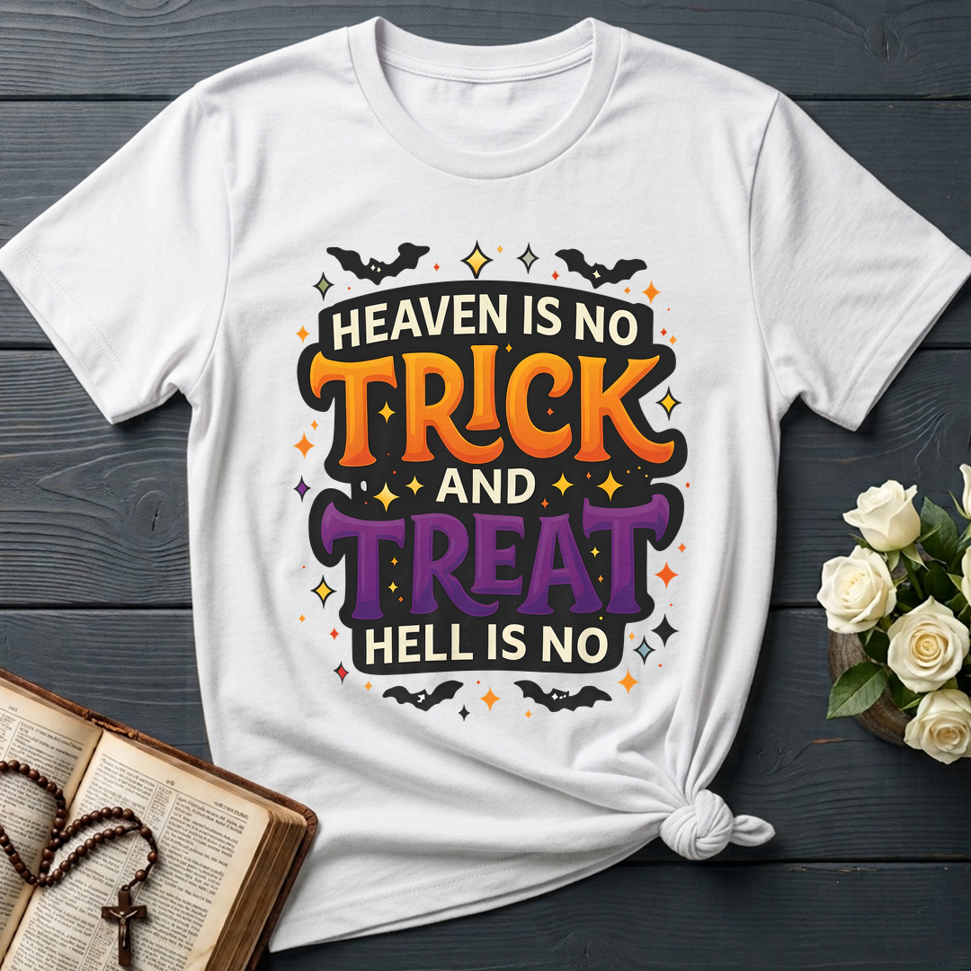 Heaven Is No Trick And Treat Hell Is No 01