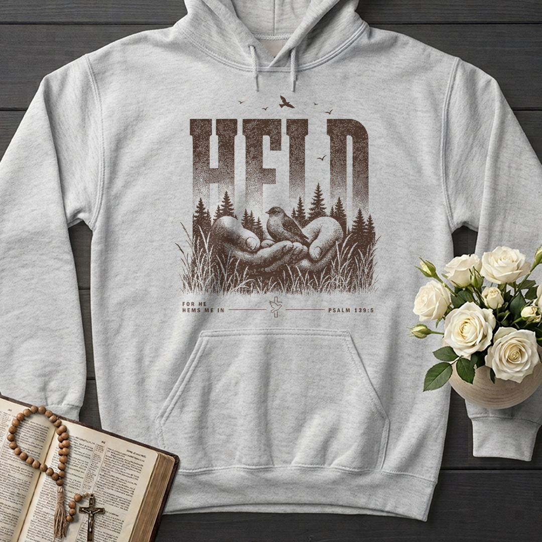 Held For He Hems Me In Psalm 139.5 01