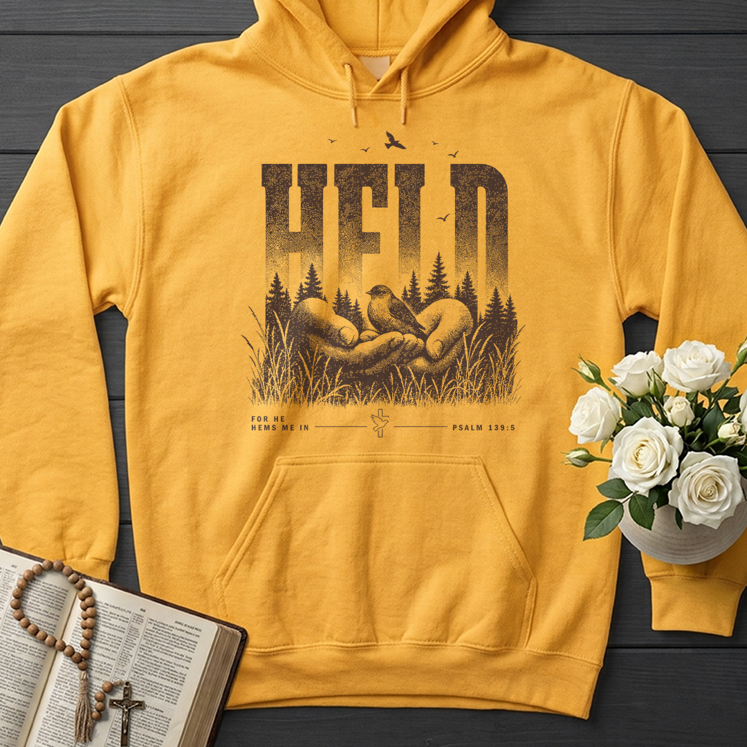 Held For He Hems Me In Psalm 139.5 01